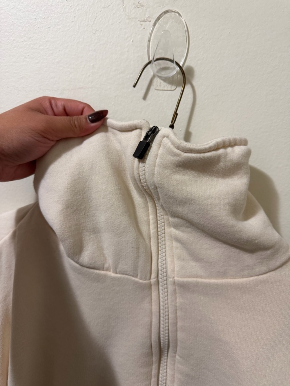 TALA Doze half-zip cropped sweatshirt - Picture 4 of 6